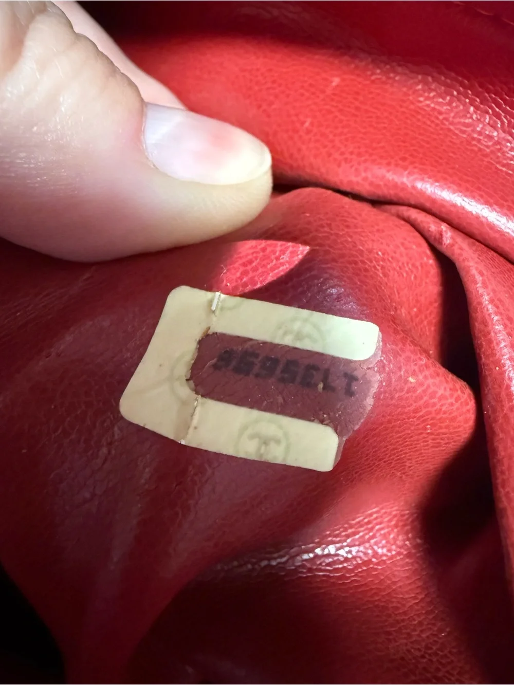 CHANEL Red Quilted Leather Chain-Handle Tote